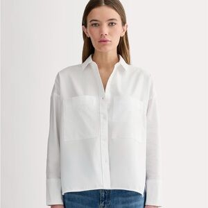 NWOT Everlane The Boxy Oxford Shirt Size XXS